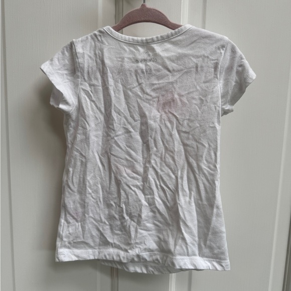 Okie Dokie 3T Girls Mini Heart Breaker Frenchie White Short Sleeve T-Shirt - Picture 6 of 6